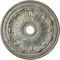 Ekena Millwork Flagstone Ceiling Medallion (Fits Canopies up to 3 7/8"), 30"OD x 3 7/8"ID x 3 1/4"P, Flash Gold CM30FLFLS - alternate 1